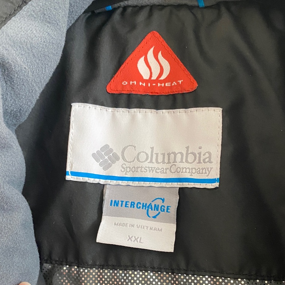 Columbia Charcoal Patterned Jacket - image 2